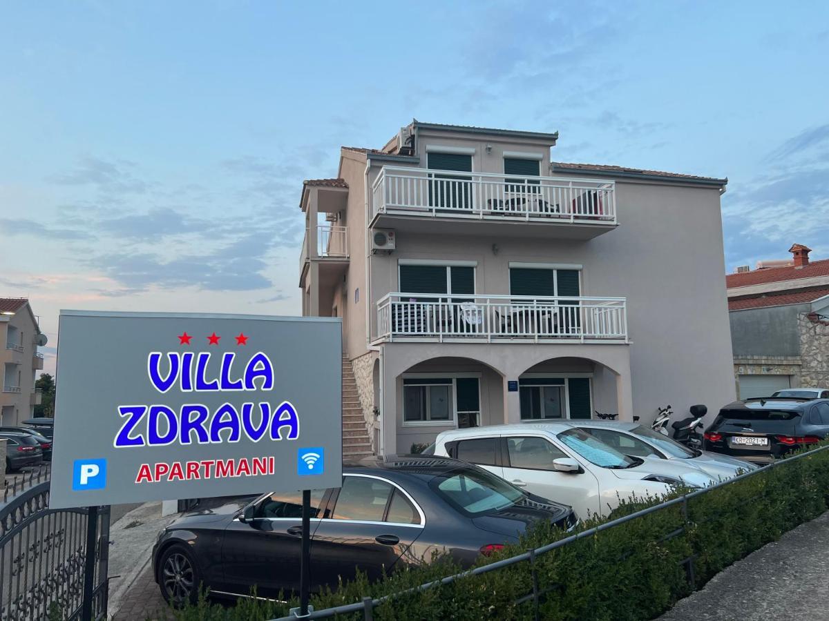Apartments Villa Zdrava Трогір Екстер'єр фото
